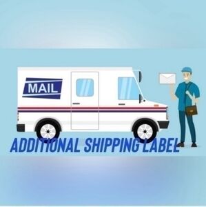 Extra Shipping Label Over 5lbs